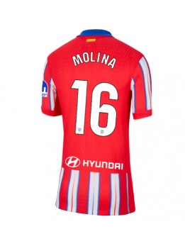 Atletico Madrid Nahuel Molina #16 Zenski Domaci Dres 2024-25 Kratak Rukavima